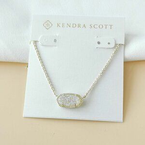 NEW Kendra Scott Elisa Gold Drusy Necklace